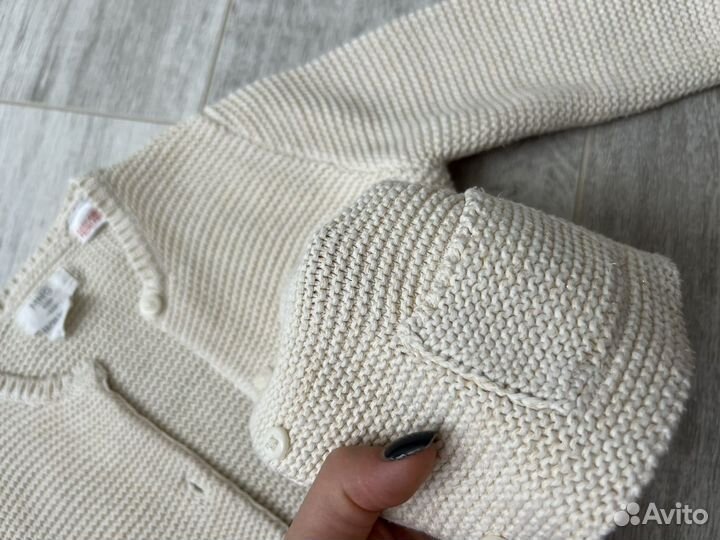 Кардиган кофта mango zara на девочку 86 размер