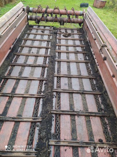 Разбрасыватель удобрений Ригасельмаш РОУ-6, 1987