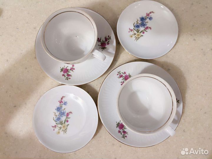 Чайные пары и розетки Германия