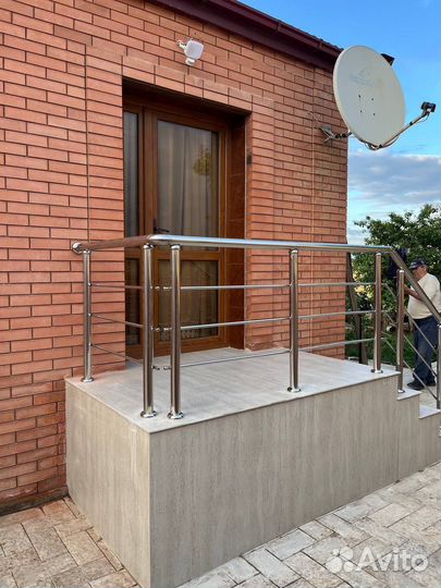 Перила из нержавеющей стали