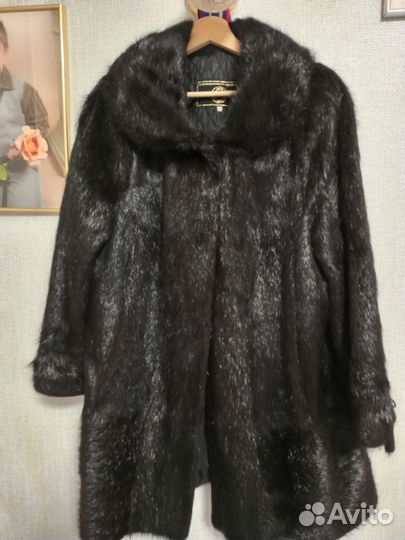 Шуба нутрия 56 размер