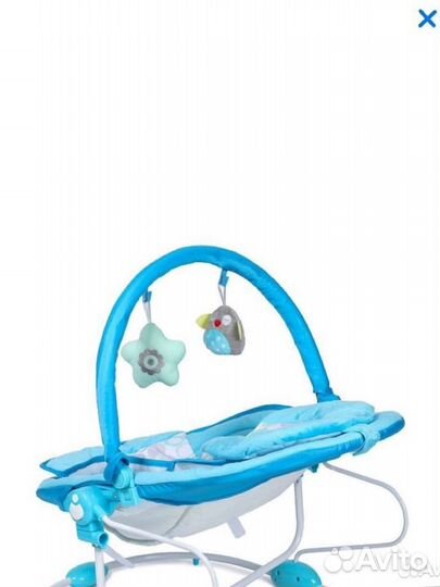 Детские качели Babyton Funny Time 2в1 электронные