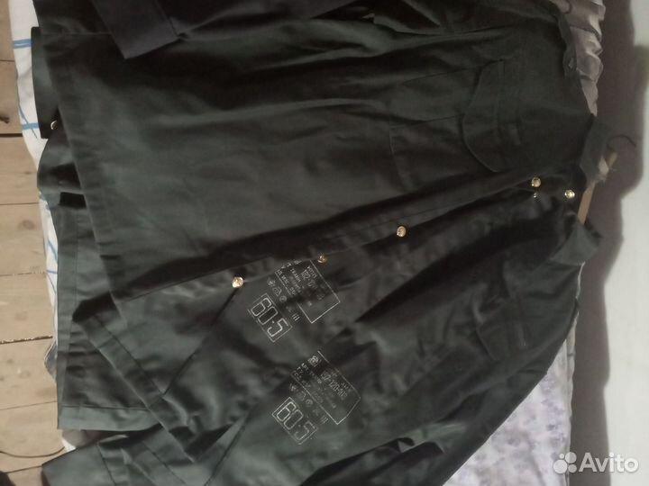 Рубашки 60-5 серые 100% хлопок, пш 44-5 серая