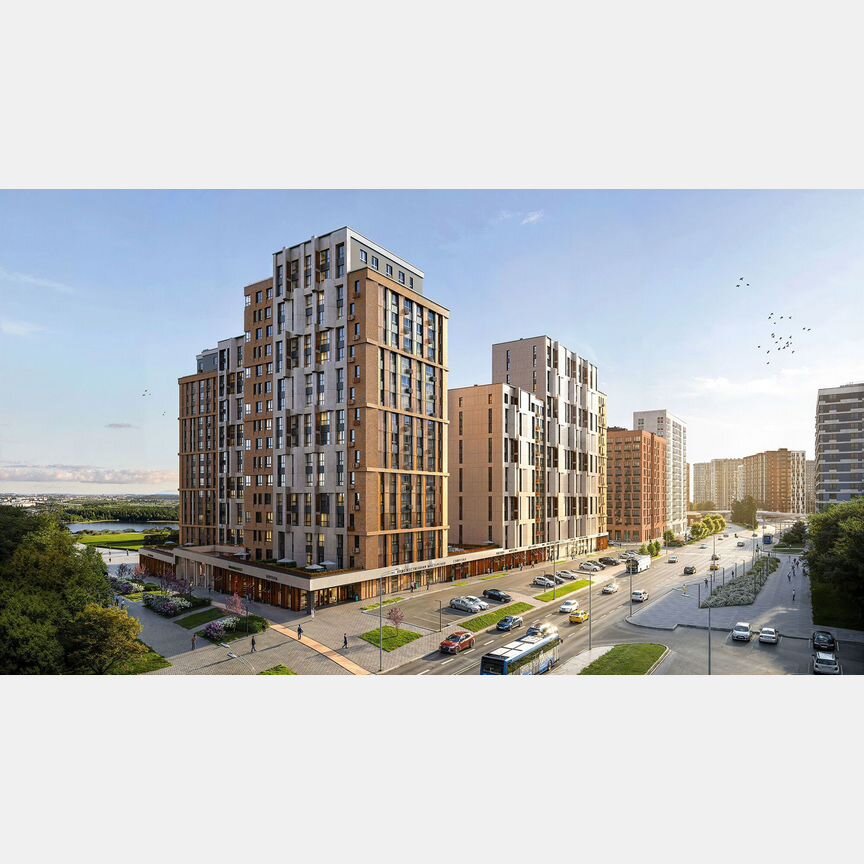 2-к. квартира, 50,6 м², 16/16 эт.