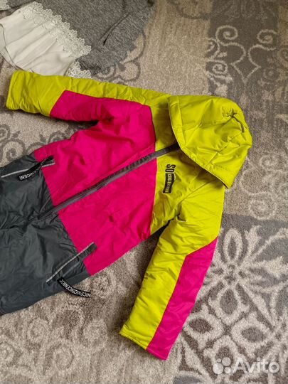 Зимний комбинезон для девочки