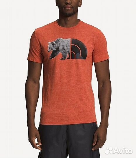 The North Face Футболка S/S Tri-Blend Bear Tee