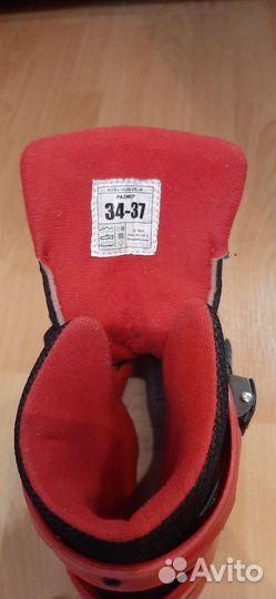 Коньки хоккейные детские 34-37 размер