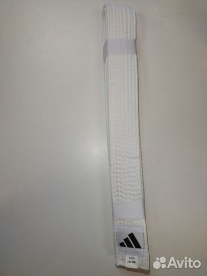 Белый пояс для кимоно