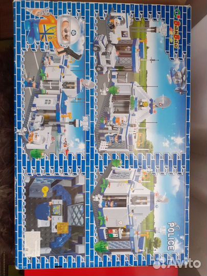 Конструкторы Banbao и Lego