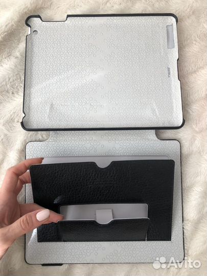 Новый кожаный чехол - подставка для iPad 2/3/4