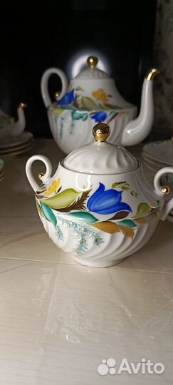 Чайно кофейный сервиз 