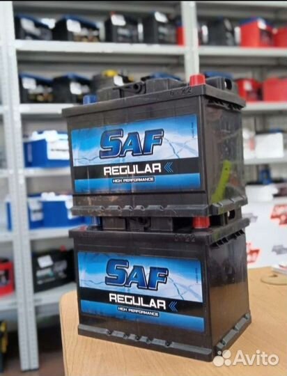 Акб SAF 62ah прямая/обратная полярность