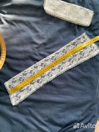 Воротник и манжеты кружевные