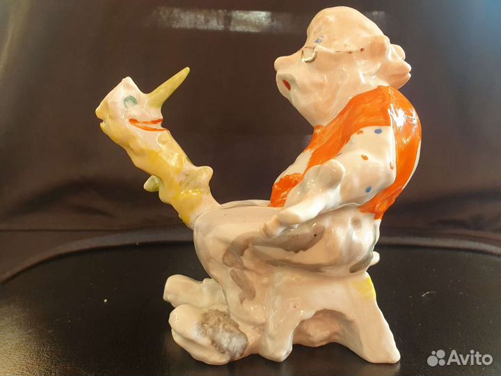 Папа Карло и Буратино Траугот артель Прогресс