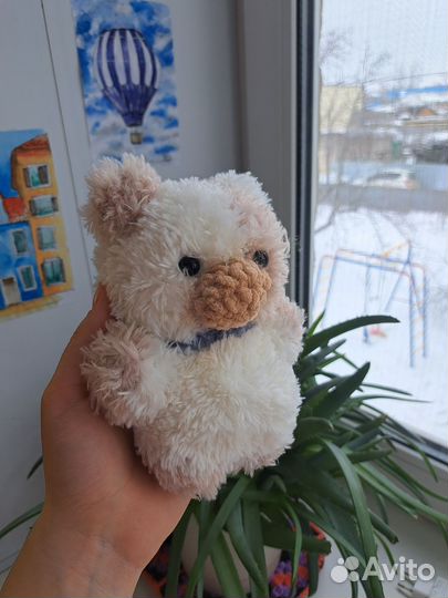 Плюшевая коровка