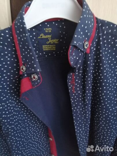 Рубашка для мальчика 110