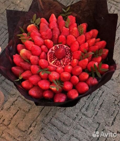 Съедобные букеты из фруктов на день рождения