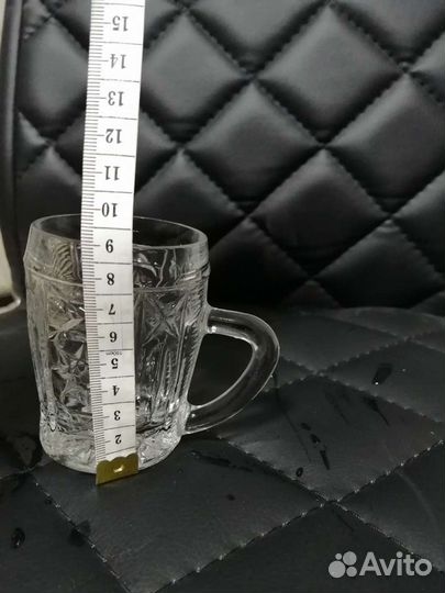 Кружка хрустальная