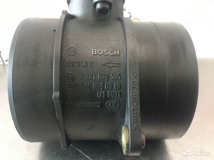 Расходомер воздуха Mercedes Clc-Class CL203 OM646