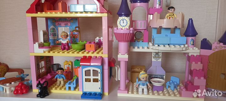 Lego дупло набор 10505 и 6154