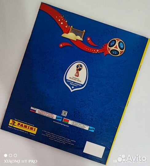 Журнал для наклеек panini FIFA worldcup russia2018