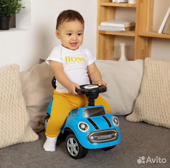 Каталка автомобиль Babycare Speedrunner с музыкой