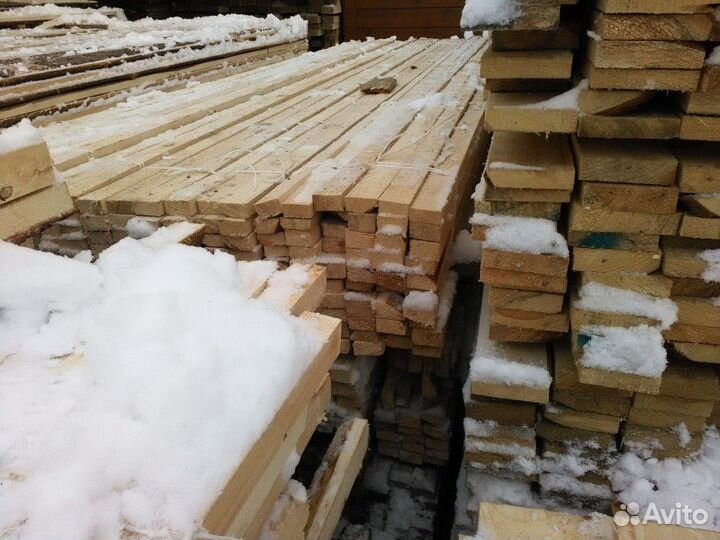 Брусок сухой строганный хвоя сорт В