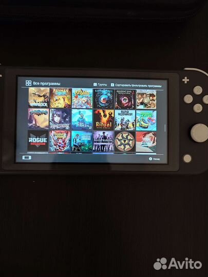 Nintendo switch lite 180 игр