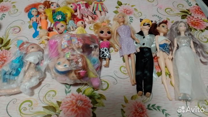 Куклы Барби и бебики