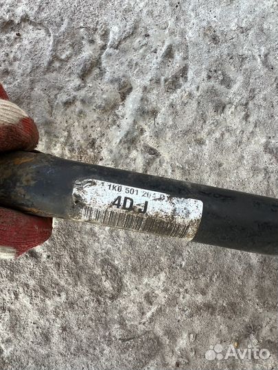 Привода задние golf 6r skoda yeti vw tiguan