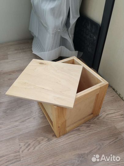 Ящик деревянный для подарка в формате man box