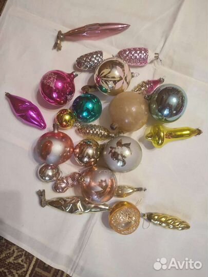 Елочные игрушки СССР