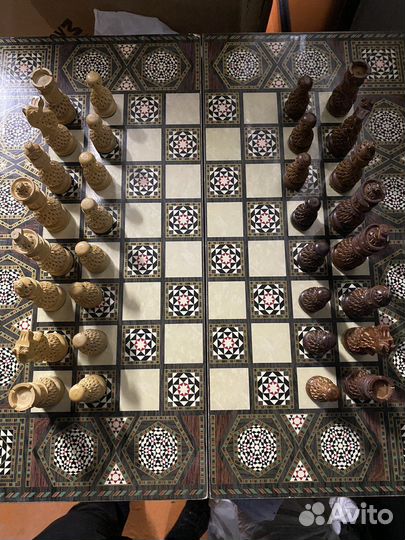 Шахматы, шашки и нарды