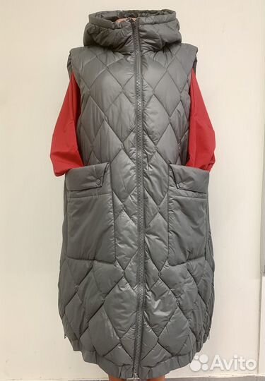 Шикарный длинный жилет 54:56:58:60:62