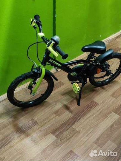 Велосипед B'twin 16'' для мальчика 3-6 лет