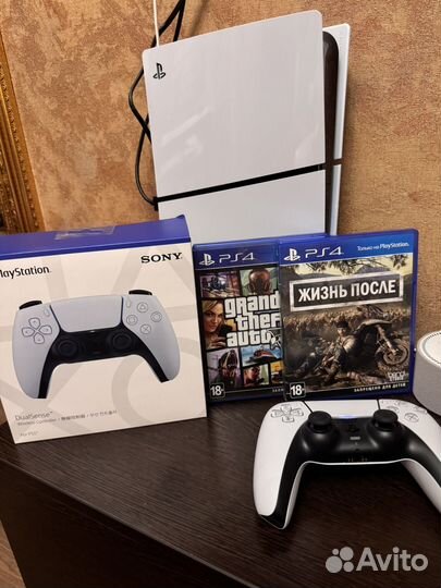 Sony playstation 5slim с дисководом