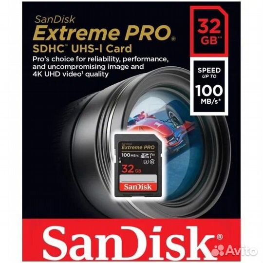 SanDisk sdhc 32Gb Extreme Pro UHS-I V30 100x