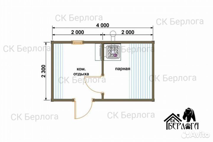 Баня под ключ от производителя
