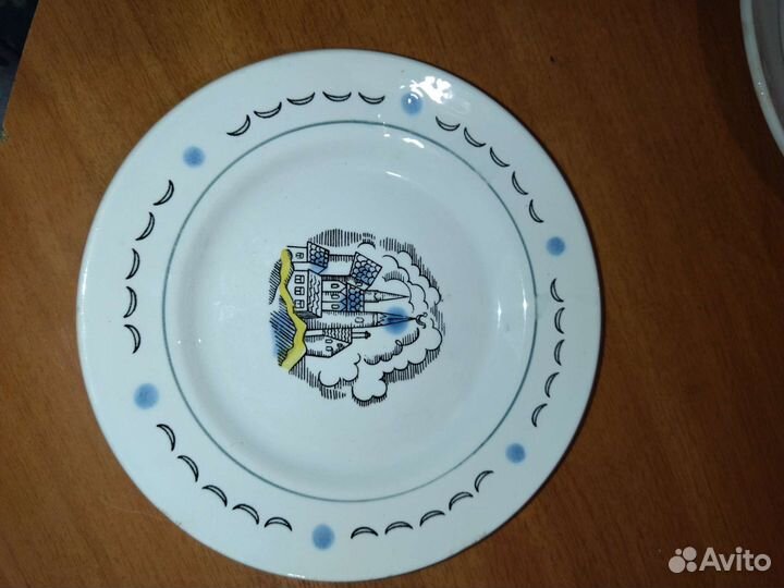 Детские тарелки СССР