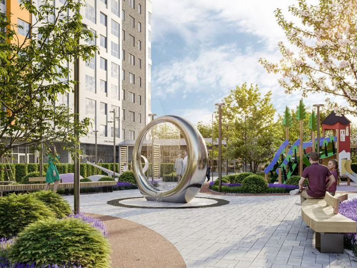 Квартира-студия, 27,8 м², 6/9 эт.