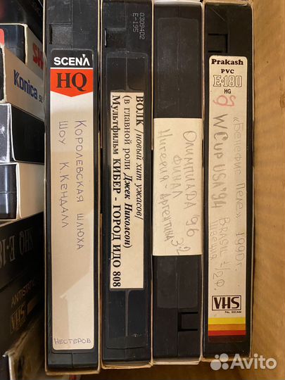 Видеокассеты vhs бу бесплатно