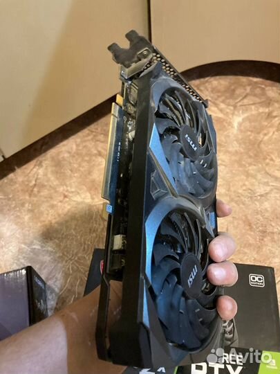 Видеокарта rtx 3060 ti msi