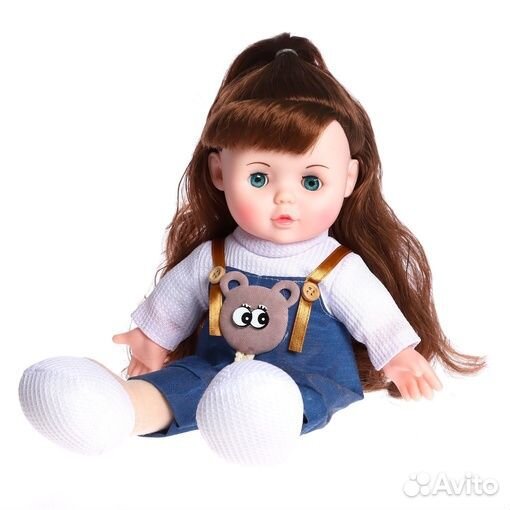Кукла мягконабивная «Милашка» 32 см, со звуком