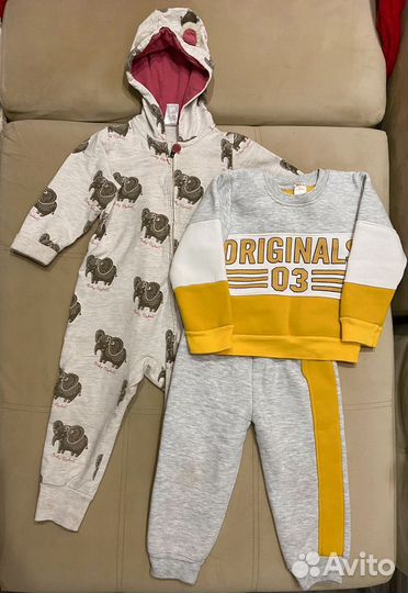 Детские вещи пакетом на девочку 80-86