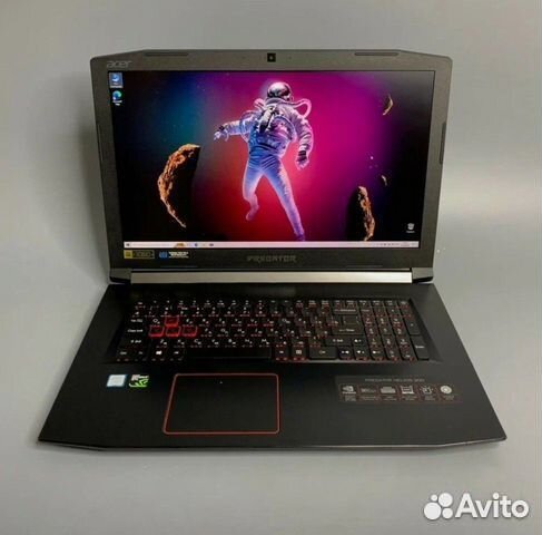 Acer Predator i7-8750H 12-ядер 16Gb/1240SSD/8Gb