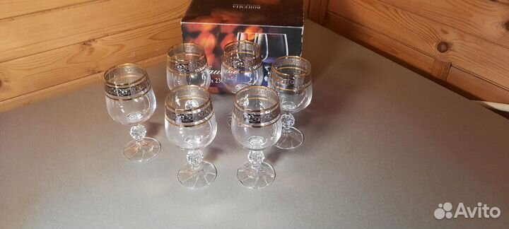 Бокалы для вина богемия