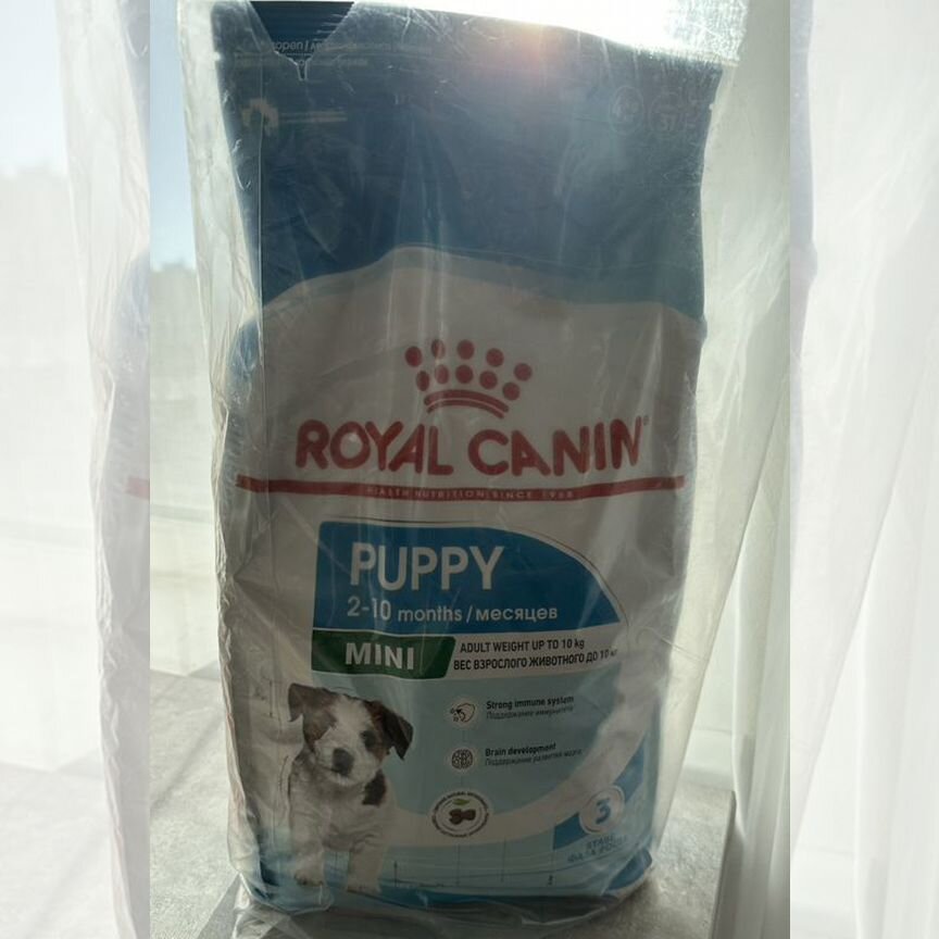 Корм для щенков royal canin