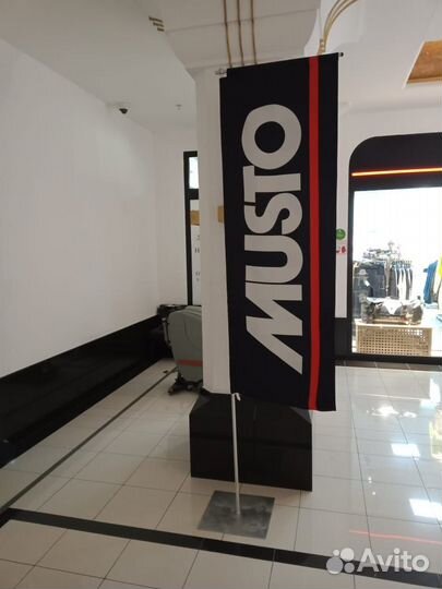 Флагшток мобильный универсальный Бриз с плечом