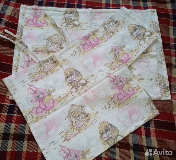 Детское постельное белье 120х60