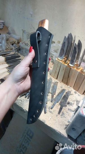 Нож кованый из х12мф
